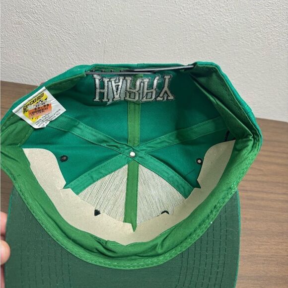 Vintage Harry Gant nascar adjustable SnapBack hat green NWT - Picture 6 of 8